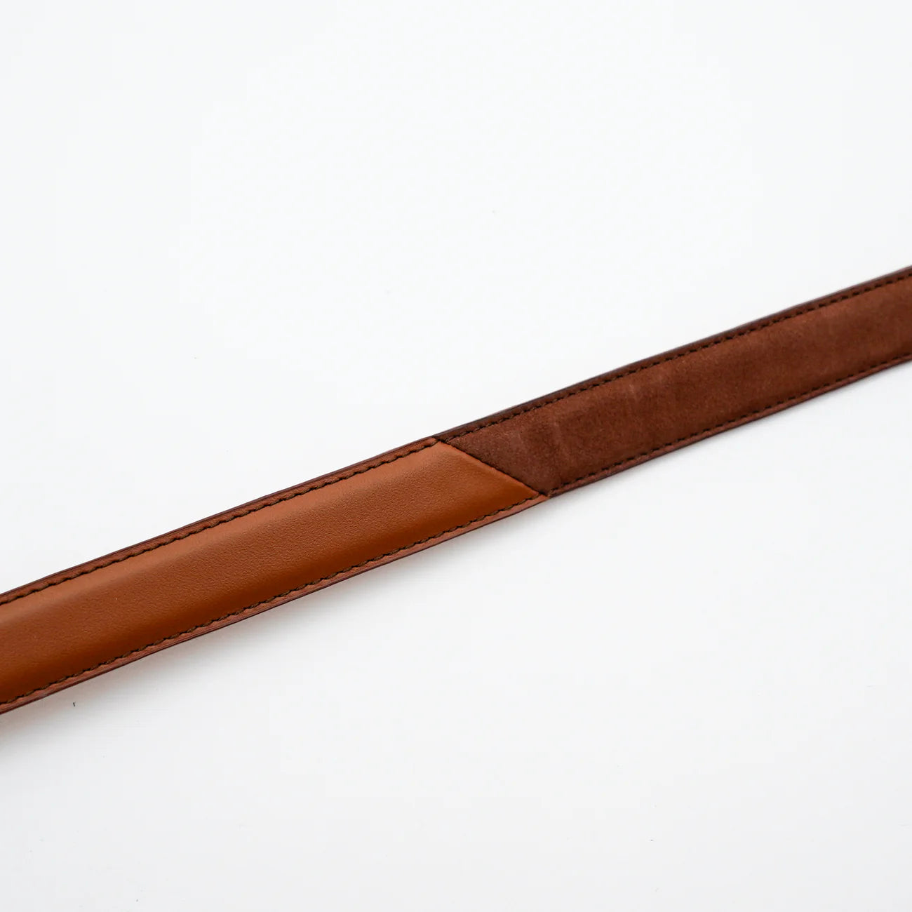 ITTI (イッチ) / Metal by The Letters SLIM WESTERN BELT STNB Brown