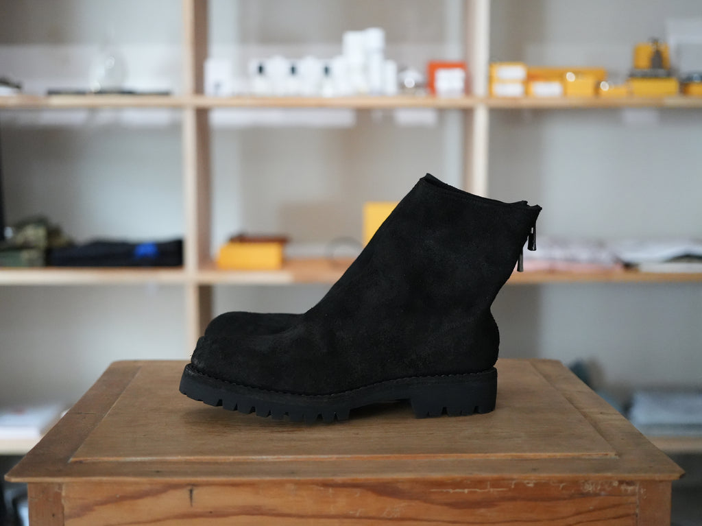 GUIDI (グイディ) / バックジップブーツ BACK ZIP BOOTS 796V BACK ZIP BOOTS HORSE REVERSE BLKT