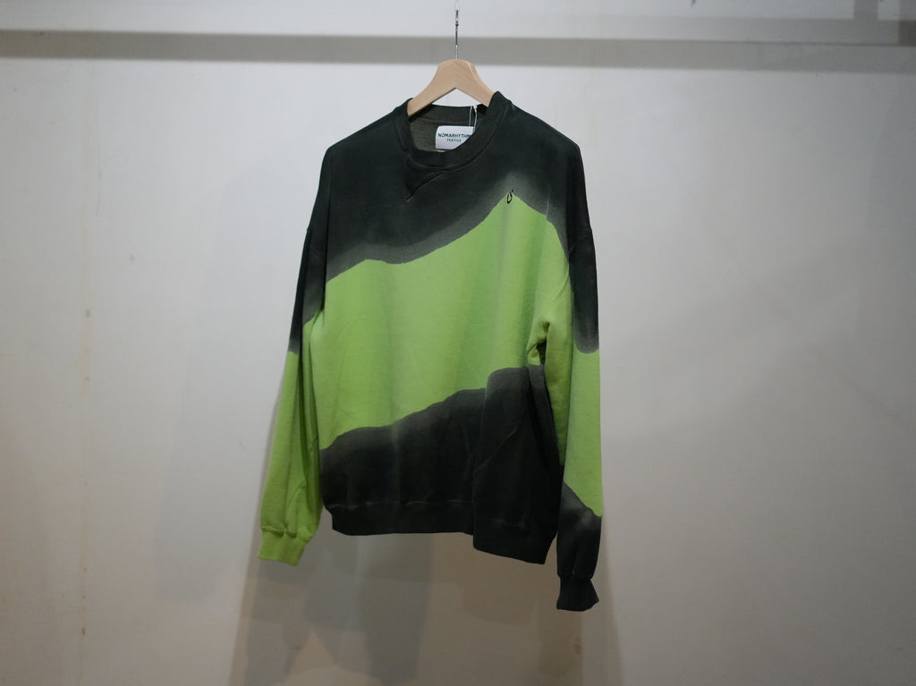 NOMA RHYTHM TEXTILE (ノーマ) / HAND DYE TWIST SWEAT