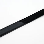 ITTI (イッチ) / Metal by The Letters SLIM WESTERN BELT STNB BLACK