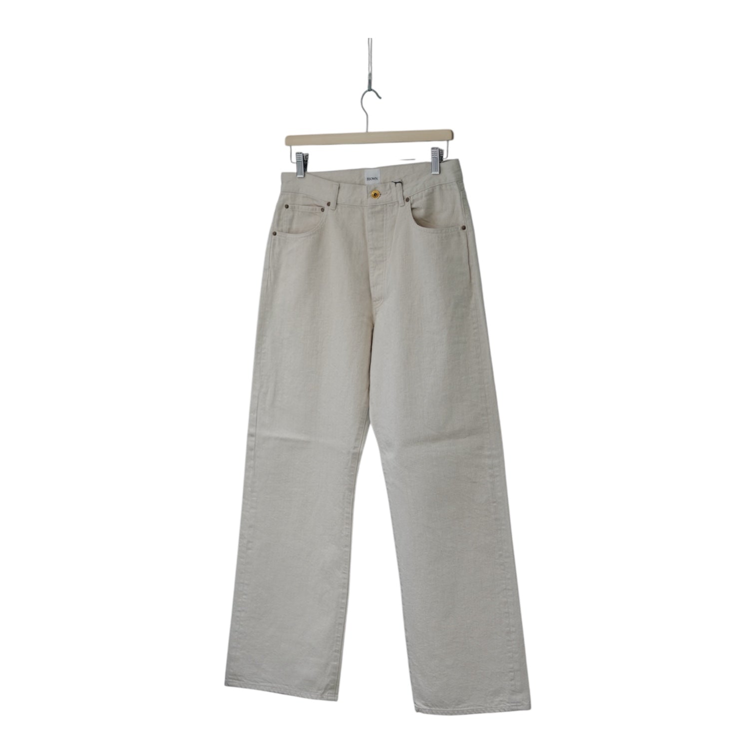 BISOWN (ビソウン) / CO/HE PURE STRAIGHT DENIM UN DYED