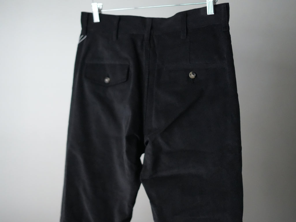 NOMA RHYTHM TEXTILE (ノーマ) / BOOTS CUT TROUSERS Black