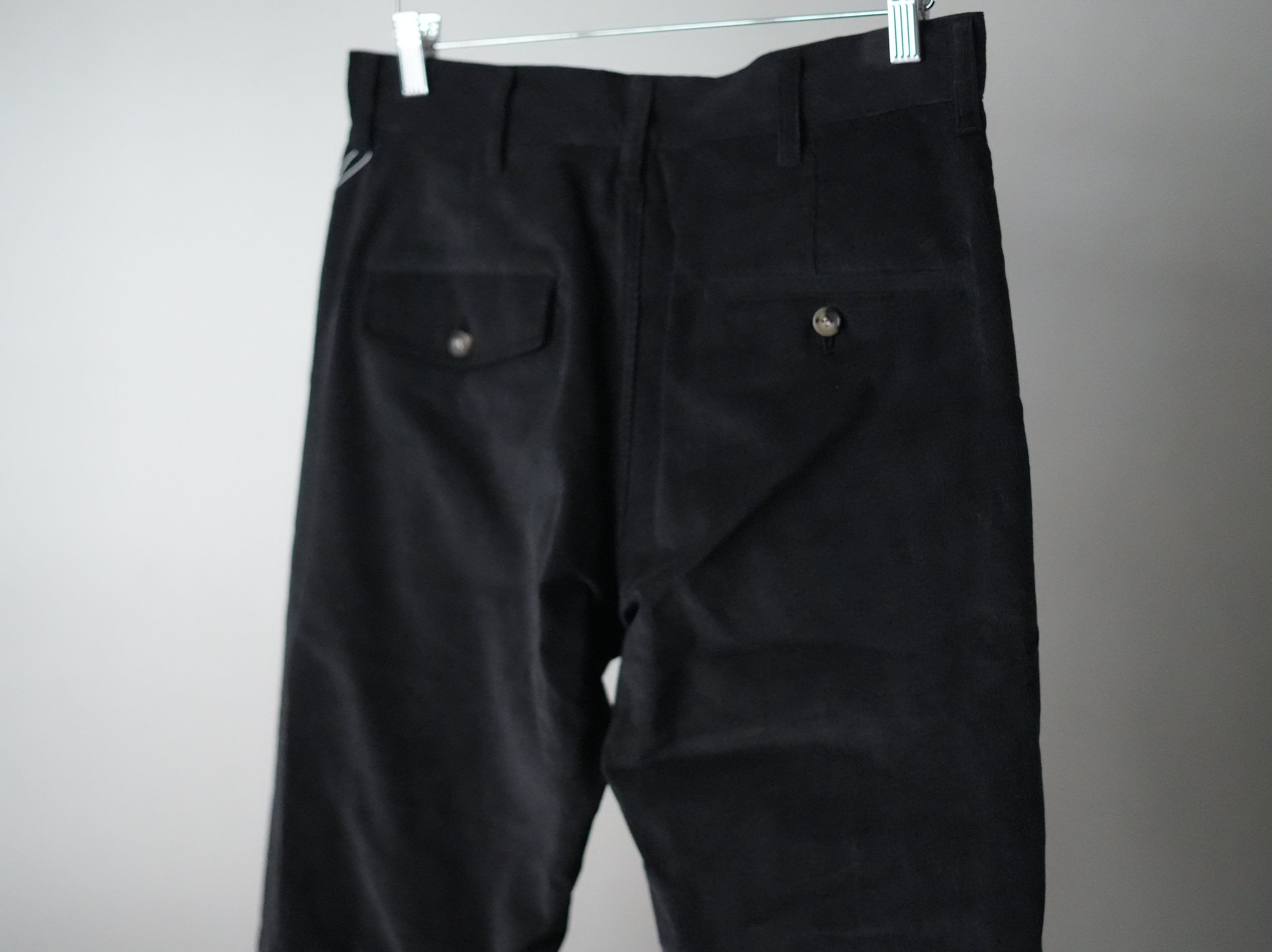 NOMA RHYTHM TEXTILE (ノーマ) / BOOTS CUT TROUSERS Black