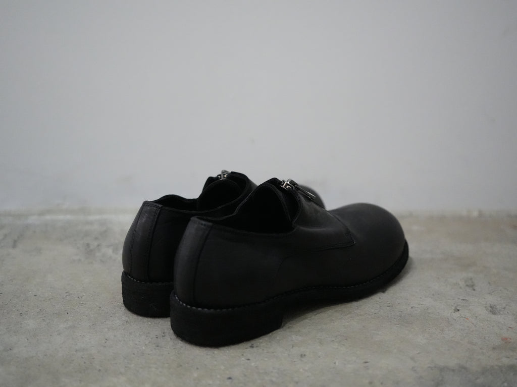 GUIDI (グイディ) / フロントジップダービー Frnot Zip Derby GR01 HORSE FULLGRAIN