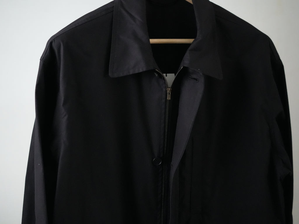 BISOWN (ビソウン) / COTTON SILK FIELD JACKET Black
