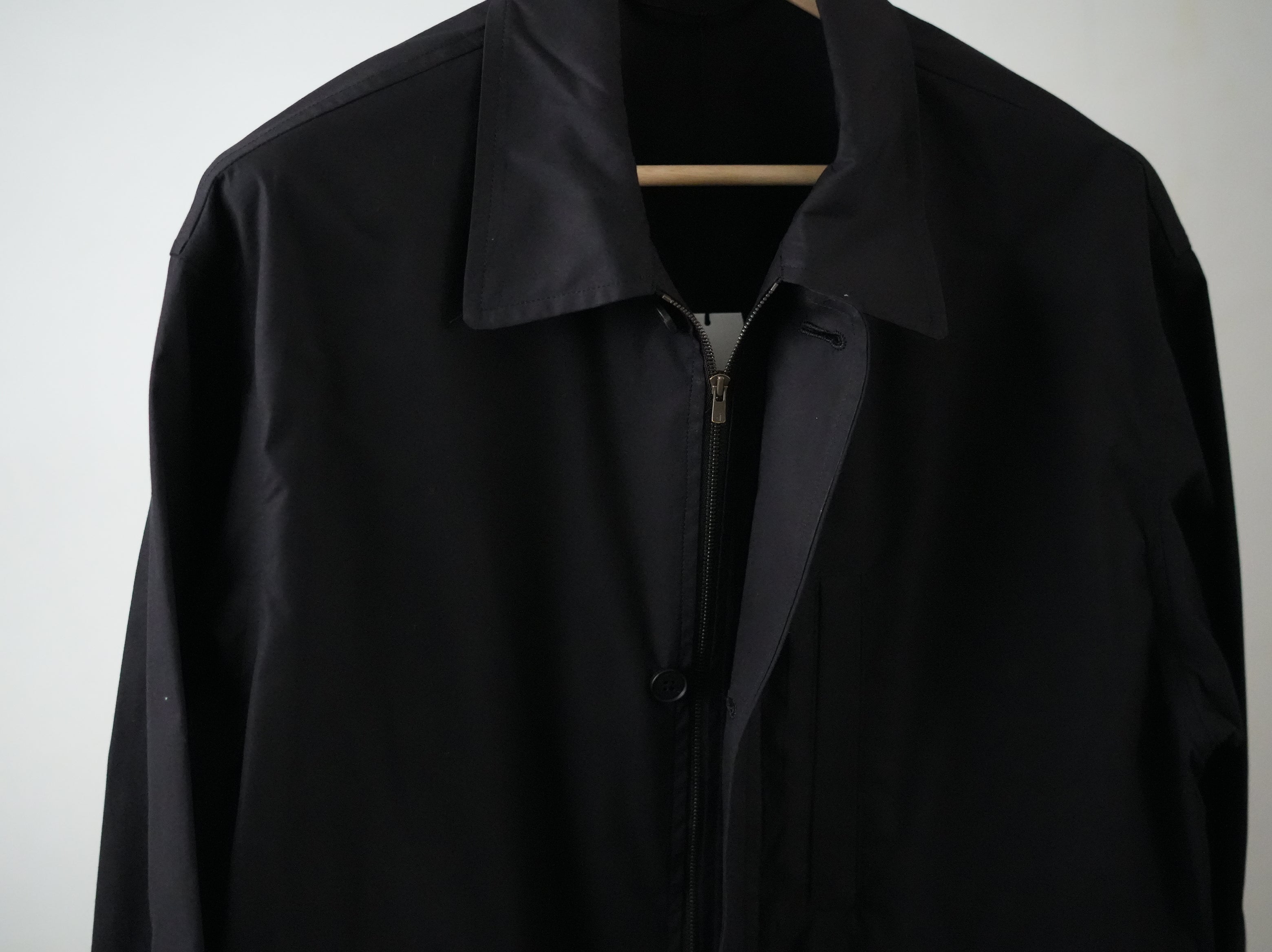 BISOWN (ビソウン) / COTTON SILK FIELD JACKET Black