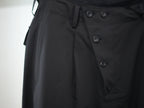 ensou. (エンソウ) / Double Front Derby Pants a. Black