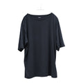 BISOWN (ビソウン) / 120/2 COTTON CREWNECK TEE BLACK