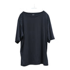 BISOWN (ビソウン) / 120/2 COTTON CREWNECK TEE BLACK