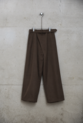 BISOWN ( ビソウン ) / WOOL COTTON BELTED PANTS KHAKI