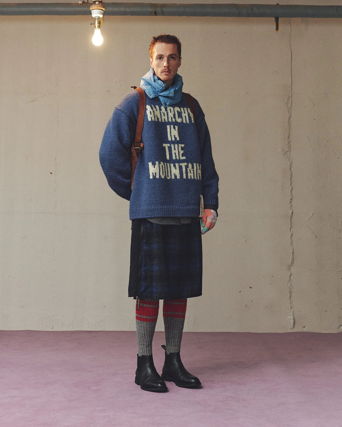 MOOUNTAIN RESEARCH (マウンテンリサーチ) / MOUNTAINEERS KILT Blue Check