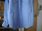 ensou. (エンソウ) / Big Raglan-sleeve shirts Blue