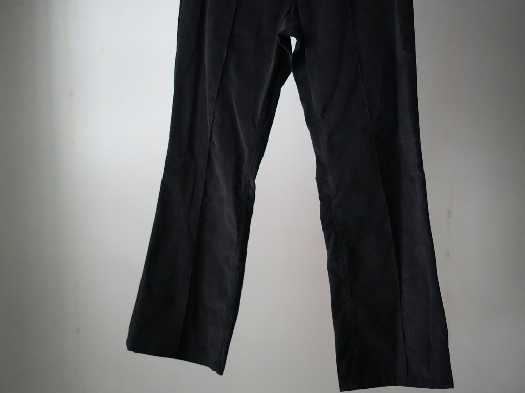 NOMA RHYTHM TEXTILE (ノーマ) / BOOTS CUT TROUSERS Black