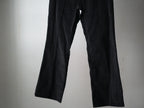 NOMA RHYTHM TEXTILE (ノーマ) / BOOTS CUT TROUSERS Black