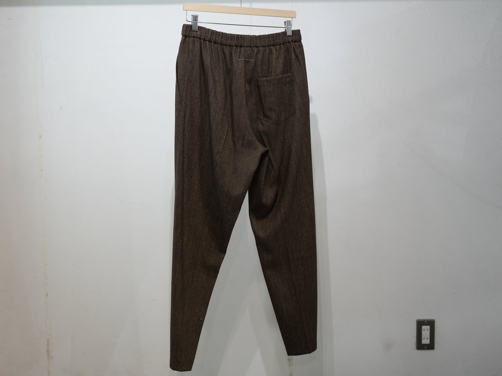 MM6 Maison Margiela (エムエムシックス) / Wool Blend Trousers Brown