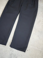mando (マンド) wool mohair 2-tuck semi-wide pants