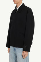 MM6 maison margiela ( エムエムシックス ) / Double Face Wool Zip Blouson Black
