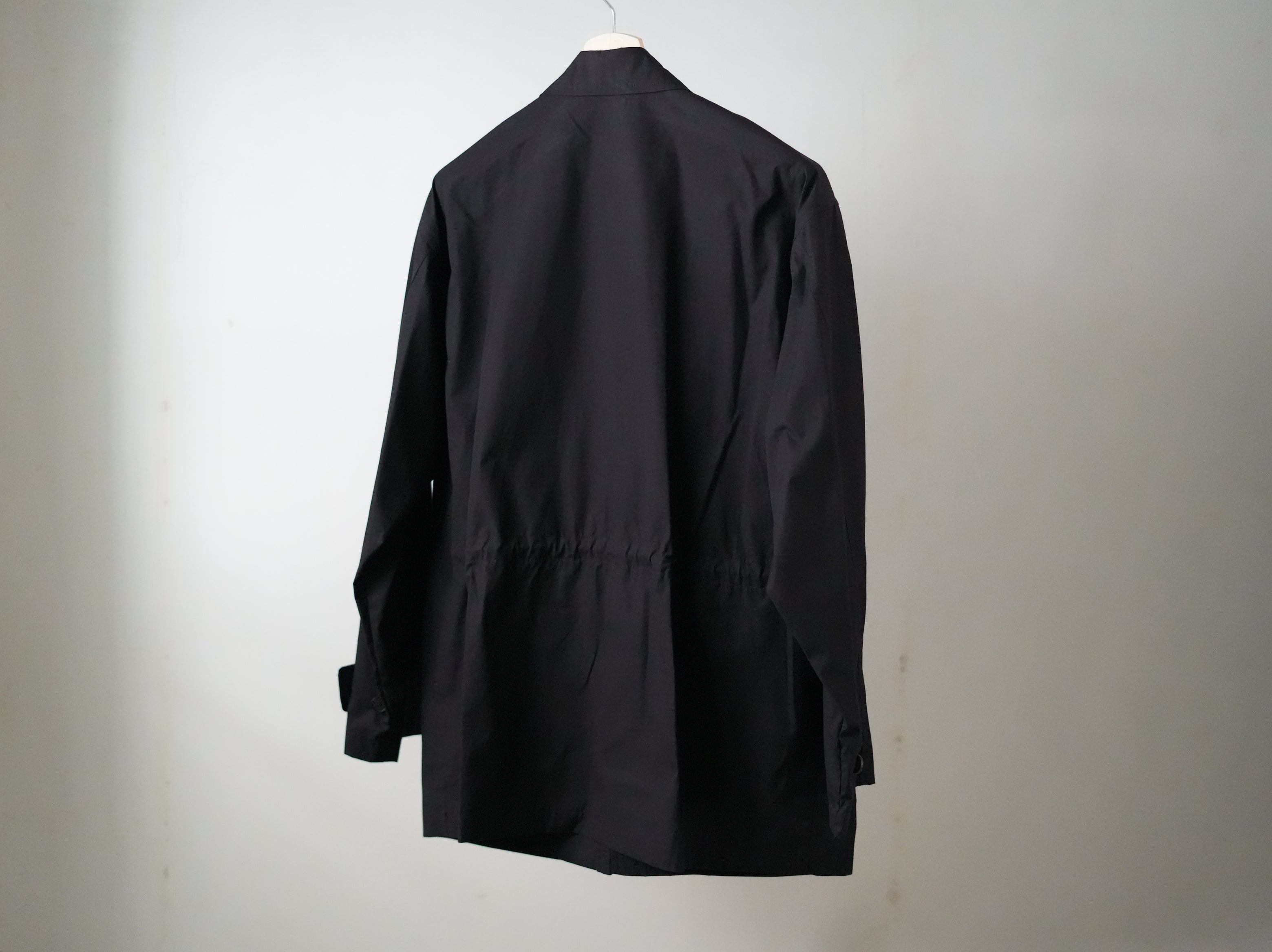 BISOWN (ビソウン) / COTTON SILK FIELD JACKET Black