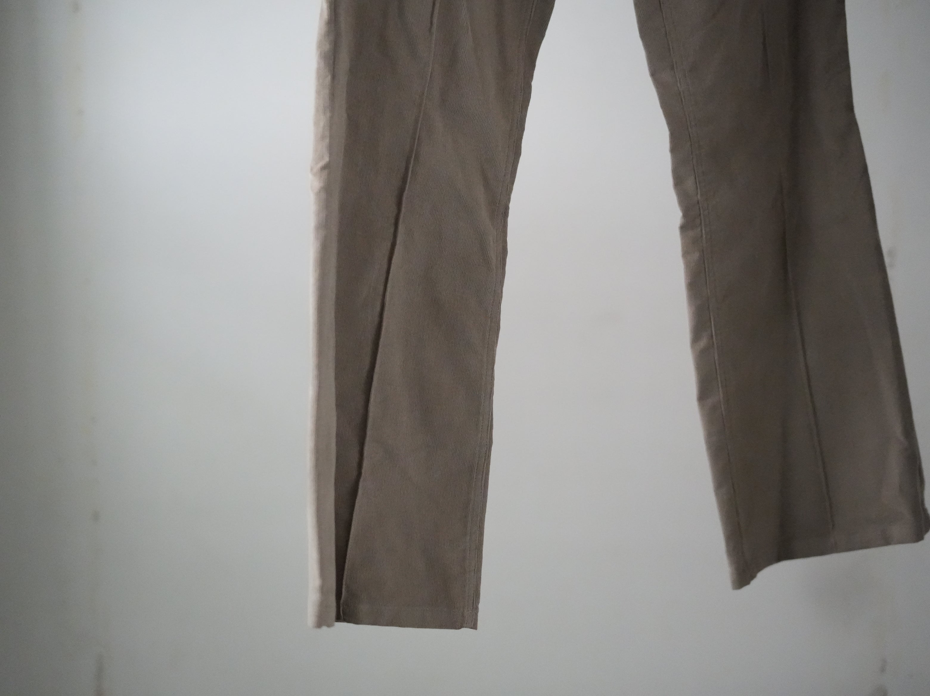 NOMA RHYTHM TEXTILE (ノーマ) / BOOTS CUT TROUSERS beige