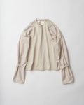 New Western Manner / Shirts Sleeve Crew neck Beige