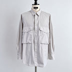 ensou. Big Raglan-Sleeve shirts Beige