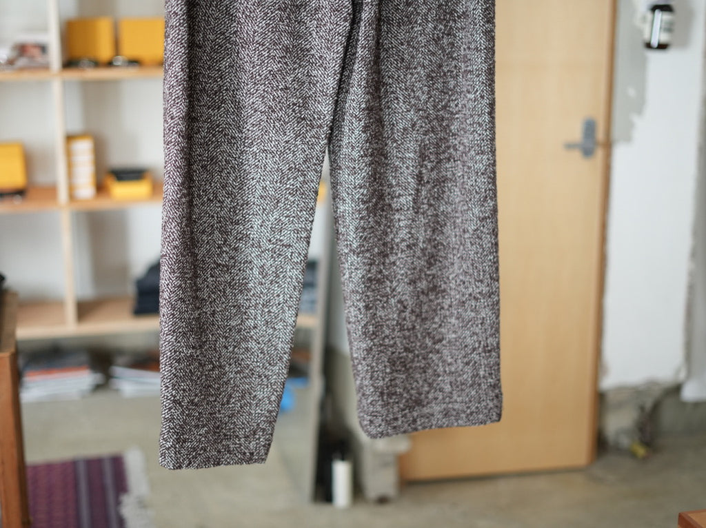 BISOWN (ビソウン) / LOOP TWEED WIDE EASY PANTS