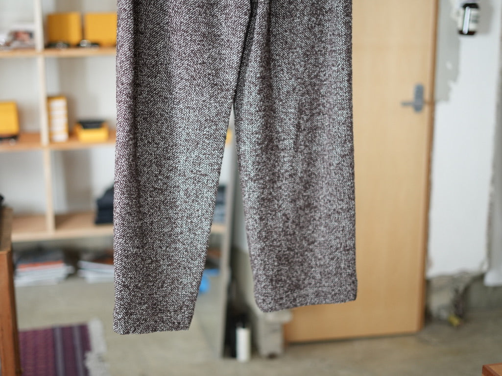 BISOWN (ビソウン) / LOOP TWEED WIDE EASY PANTS