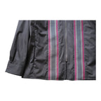 mando (マンド) / Front Zip Rib Panel Shirt