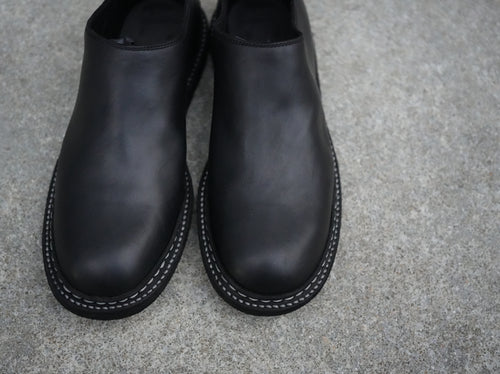 GUIDI (グイディ) / バックジップスリッポン  BACK ZIP SHOES 9900_N HORSE FULLGRAIN