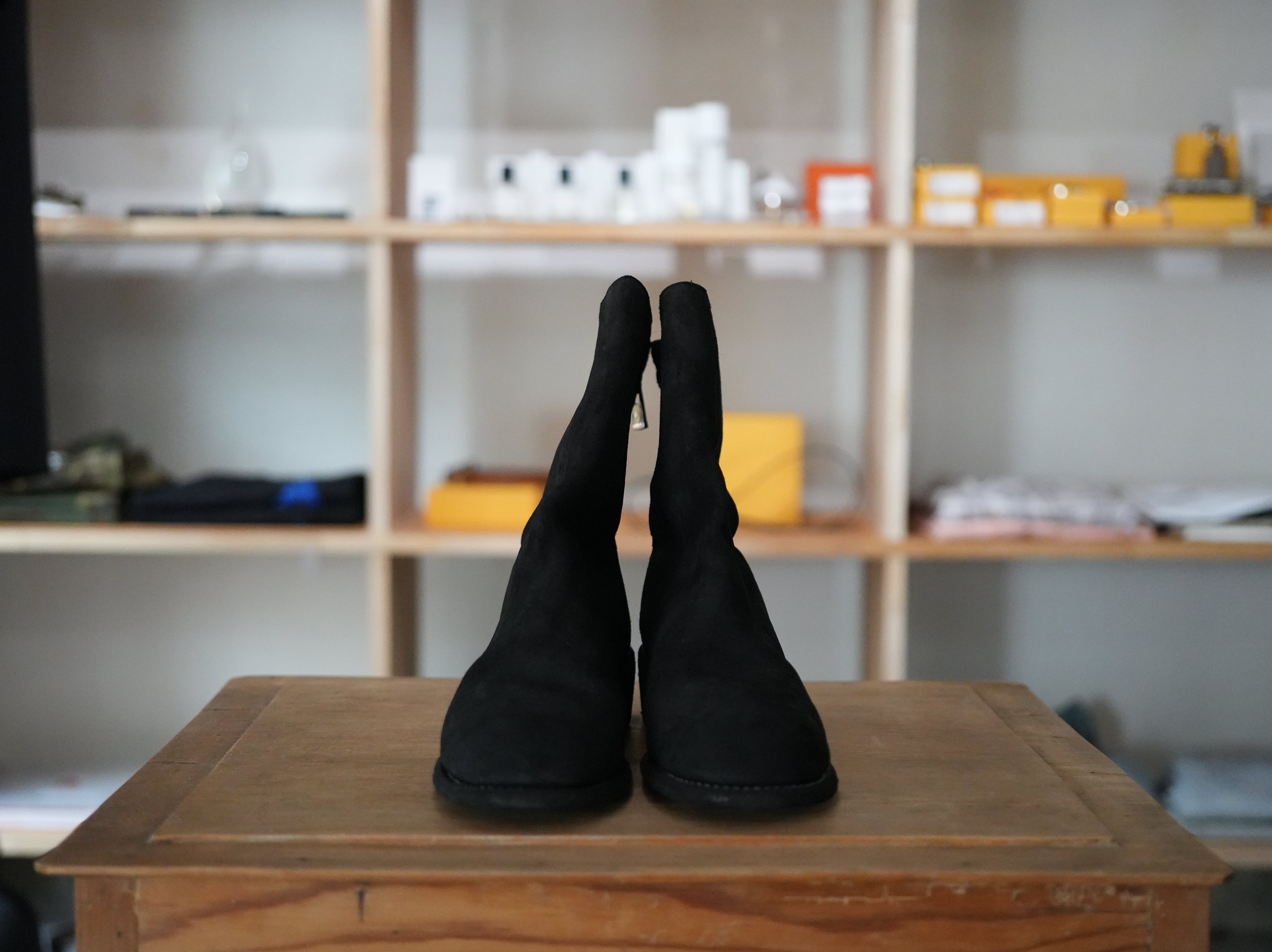 GUIDI (グイディ) /バックジップブーツ BACK ZIP BOOTS 788 HORSE REVERSE BLKT