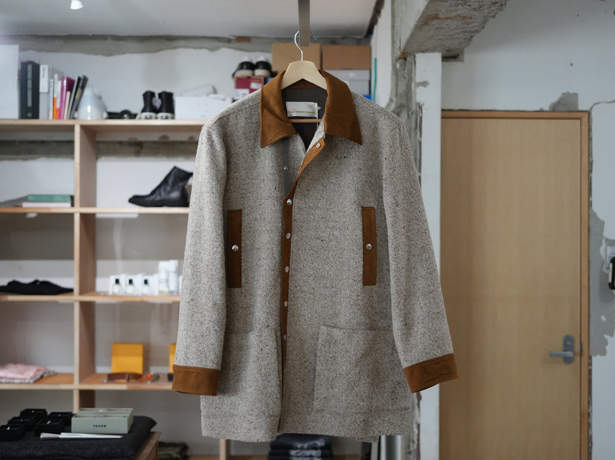 New Western Manner / BIG ARM CHORE COAT TWEED