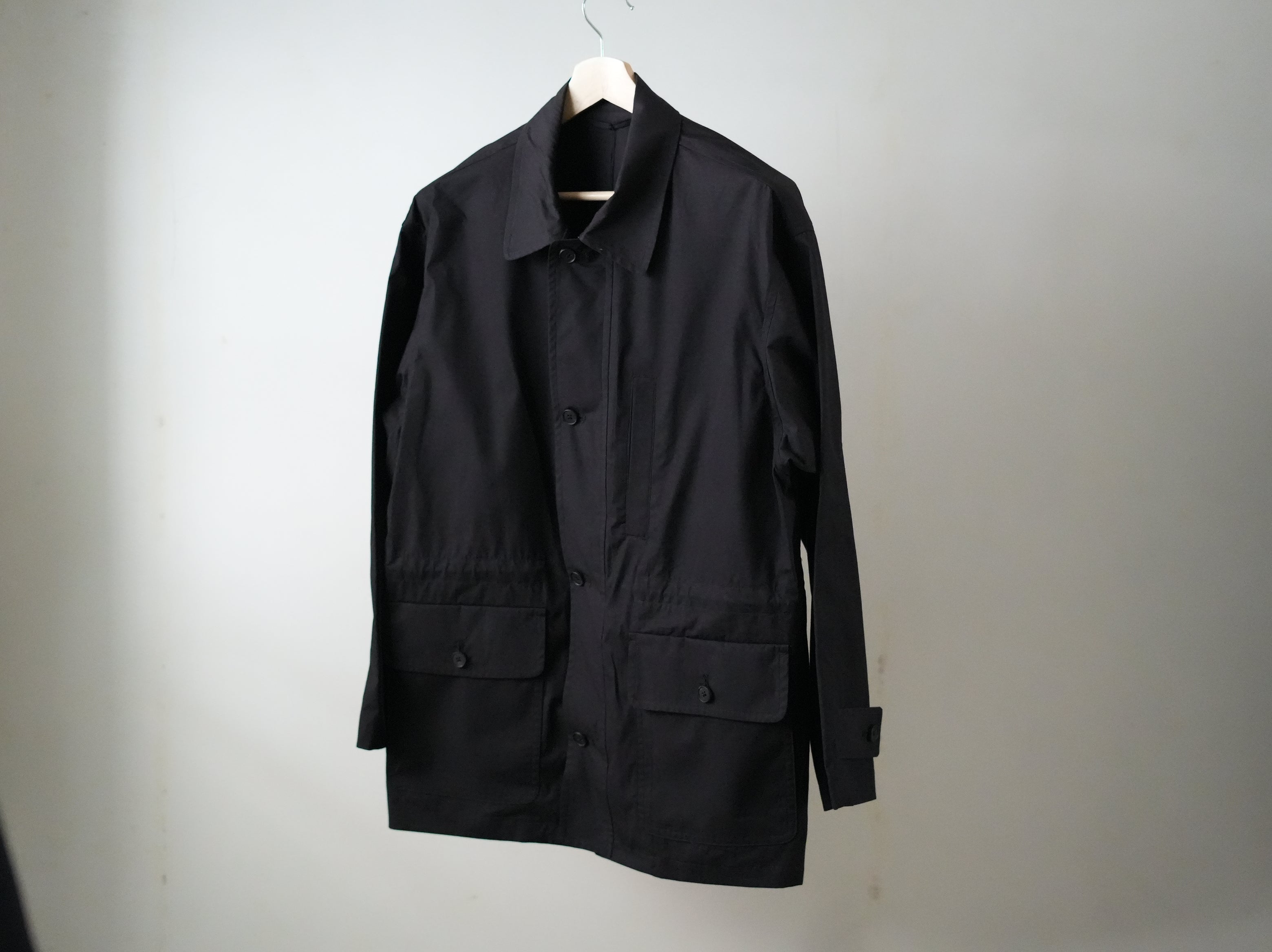 BISOWN cotton silk field jacket  別注 BISOWN ビソウン COTTON SILK FIELD JACKET Black｜通販 about FUKUOKA