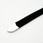 ITTI (イッチ) / Metal by The Letters SLIM WESTERN BELT STNB BLACK