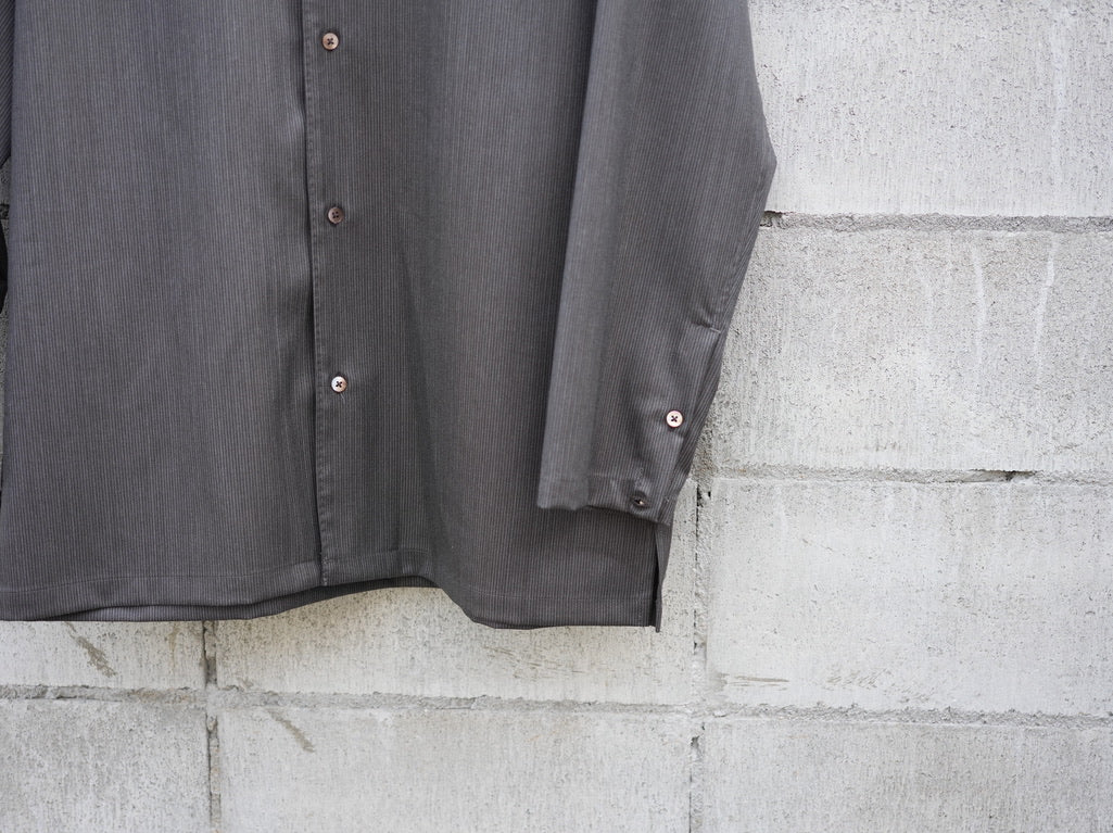 BISOWN ( ビソウン ) / BRITISH CLASSIC WOOL STITCH SHIRTS BROWN