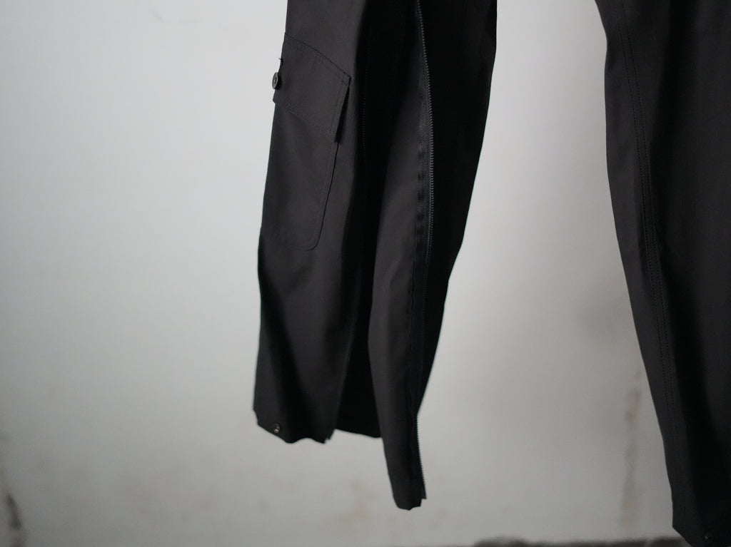 ensou (エンソウ) / Parachue Pants a.Black stripe