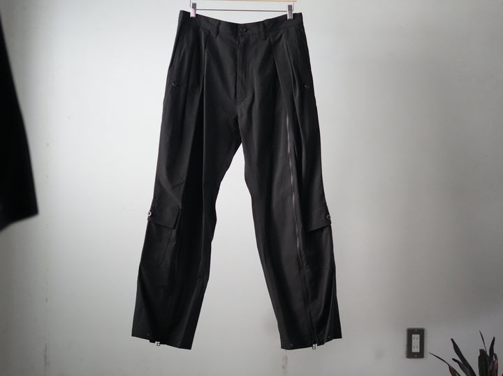 ensou. Parachue Pants a.Black stripe 2