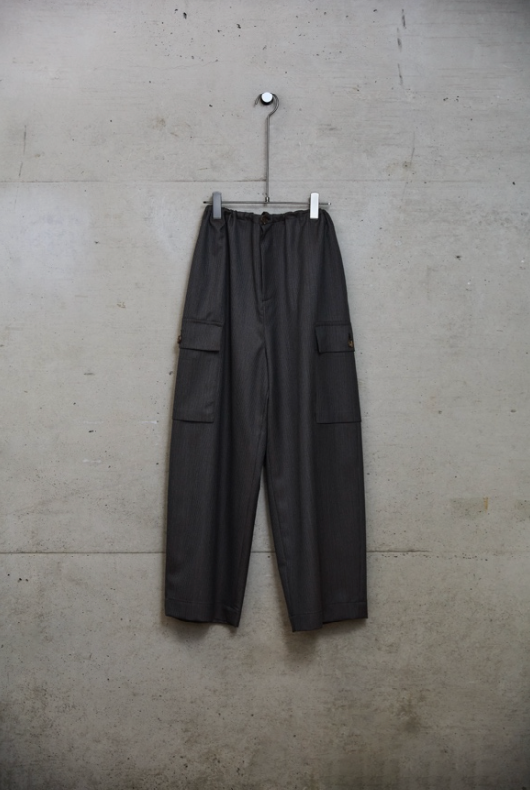 BISOWN ( ビソウン ) / BRITISH CLASSIC WOOL EASY PANTS 43 BROWN
