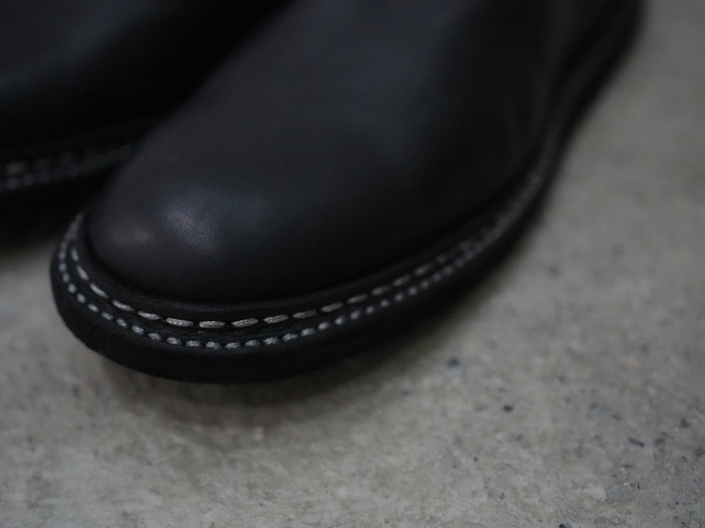 GUIDI (グイディ) / バックジップスリッポン  BACK ZIP SHOES 9900_N HORSE FULLGRAIN