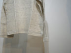ensou. (エンソウ) / D-shaped Ling Sleeve Tee a.Oatmeal