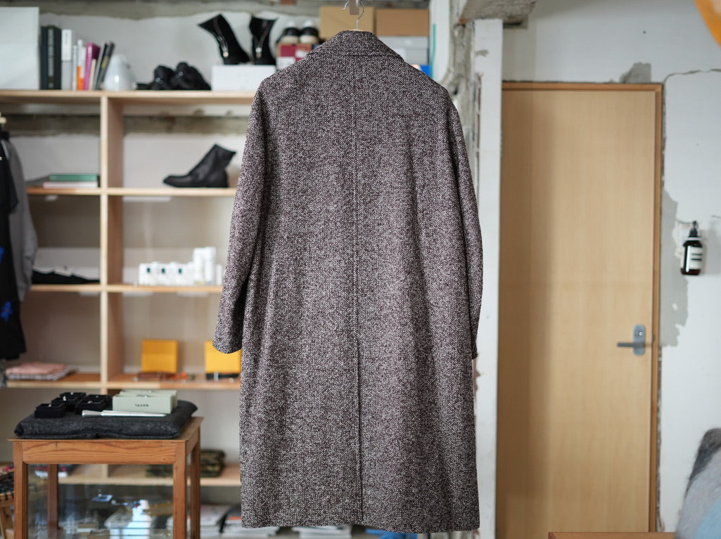 BISOWN (ビソウン) / LOOP TWEED DOUBLE BLEASTED COAT