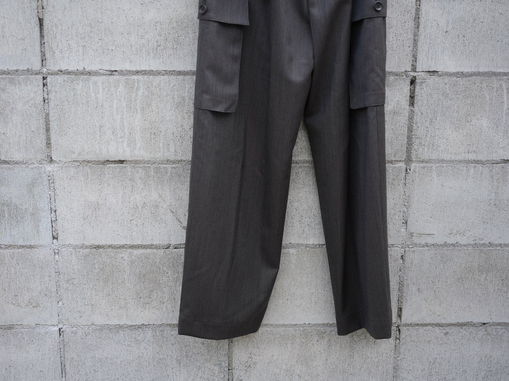 BISOWN ( ビソウン ) / BRITISH CLASSIC WOOL EASY PANTS 43 BROWN