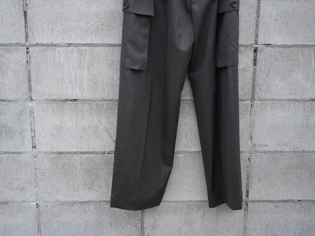 BISOWN ( ビソウン ) / BRITISH CLASSIC WOOL EASY PANTS 43 BROWN
