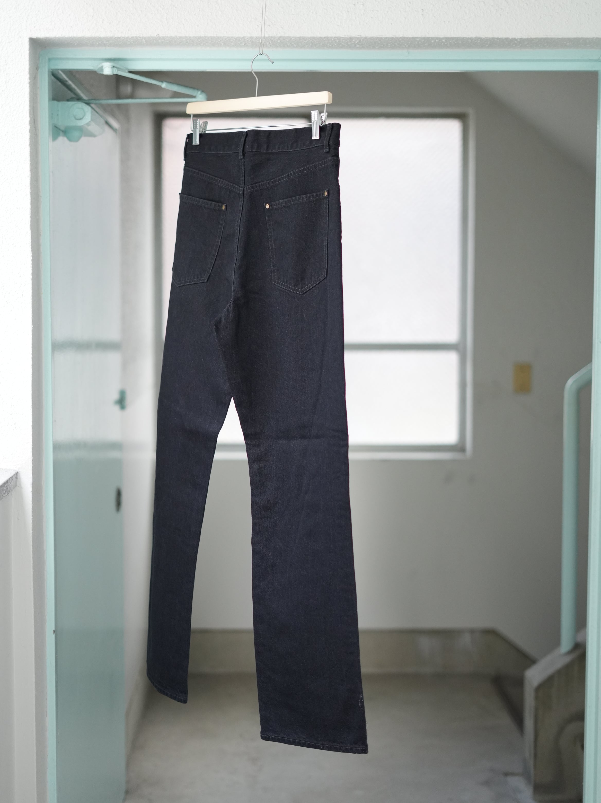 BISOWN (ビソウン) / CO/HE PURE STRAIGHT DENIM W BLK