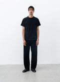 Observe (オブサーブ) / Twisted cambia denim pants Black