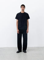 Observe (オブサーブ) / Twisted cambia denim pants Black