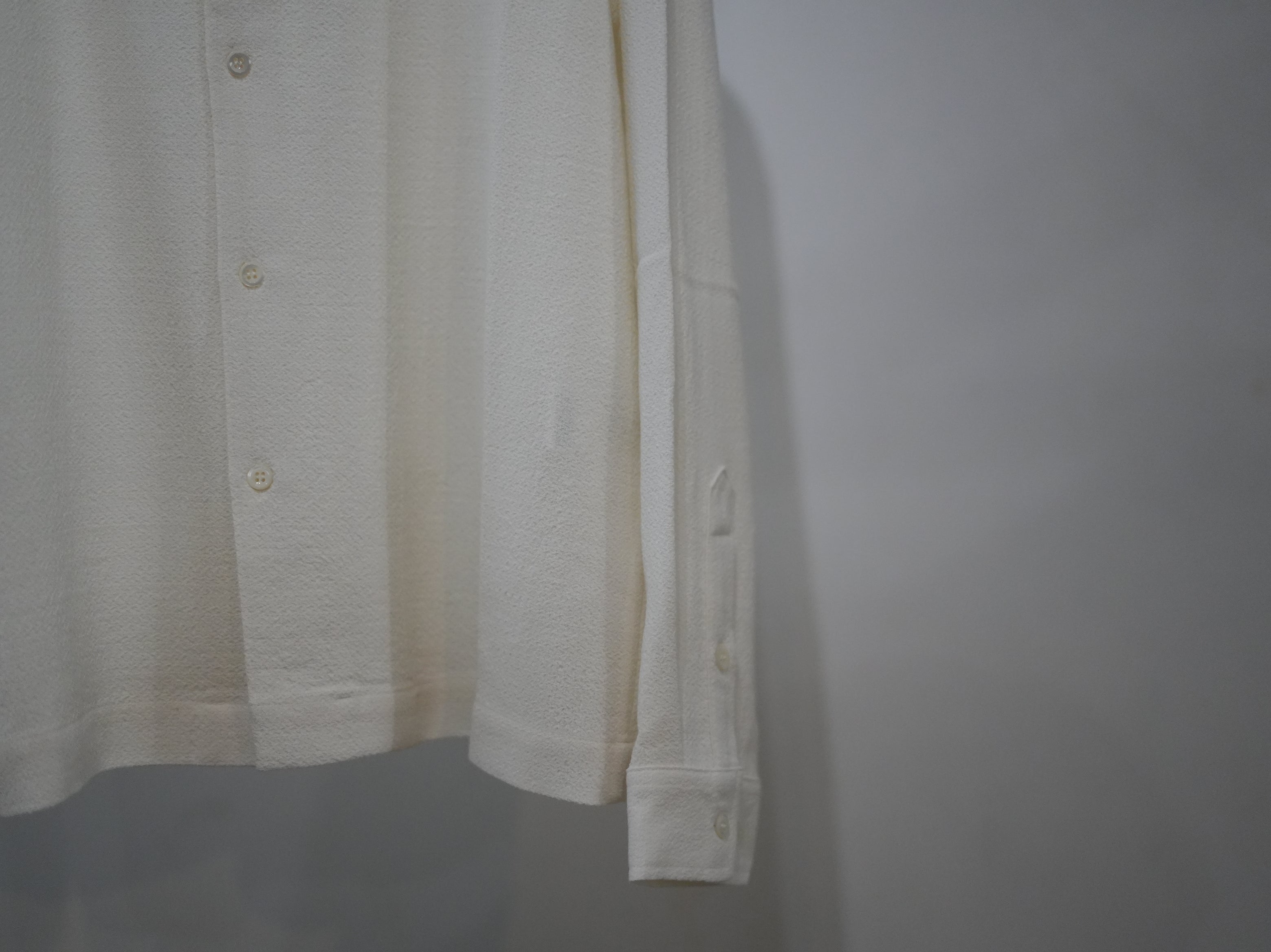 Sefr (セファー) / SENSE shirts White crepe