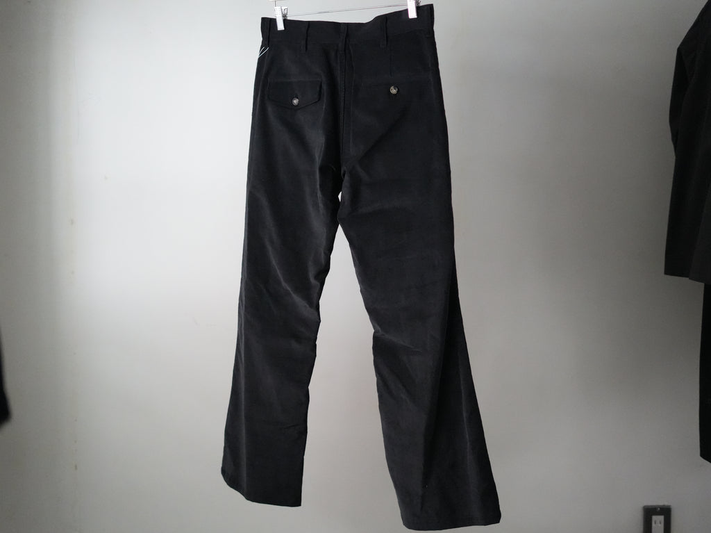 NOMA RHYTHM TEXTILE (ノーマ) / BOOTS CUT TROUSERS Black