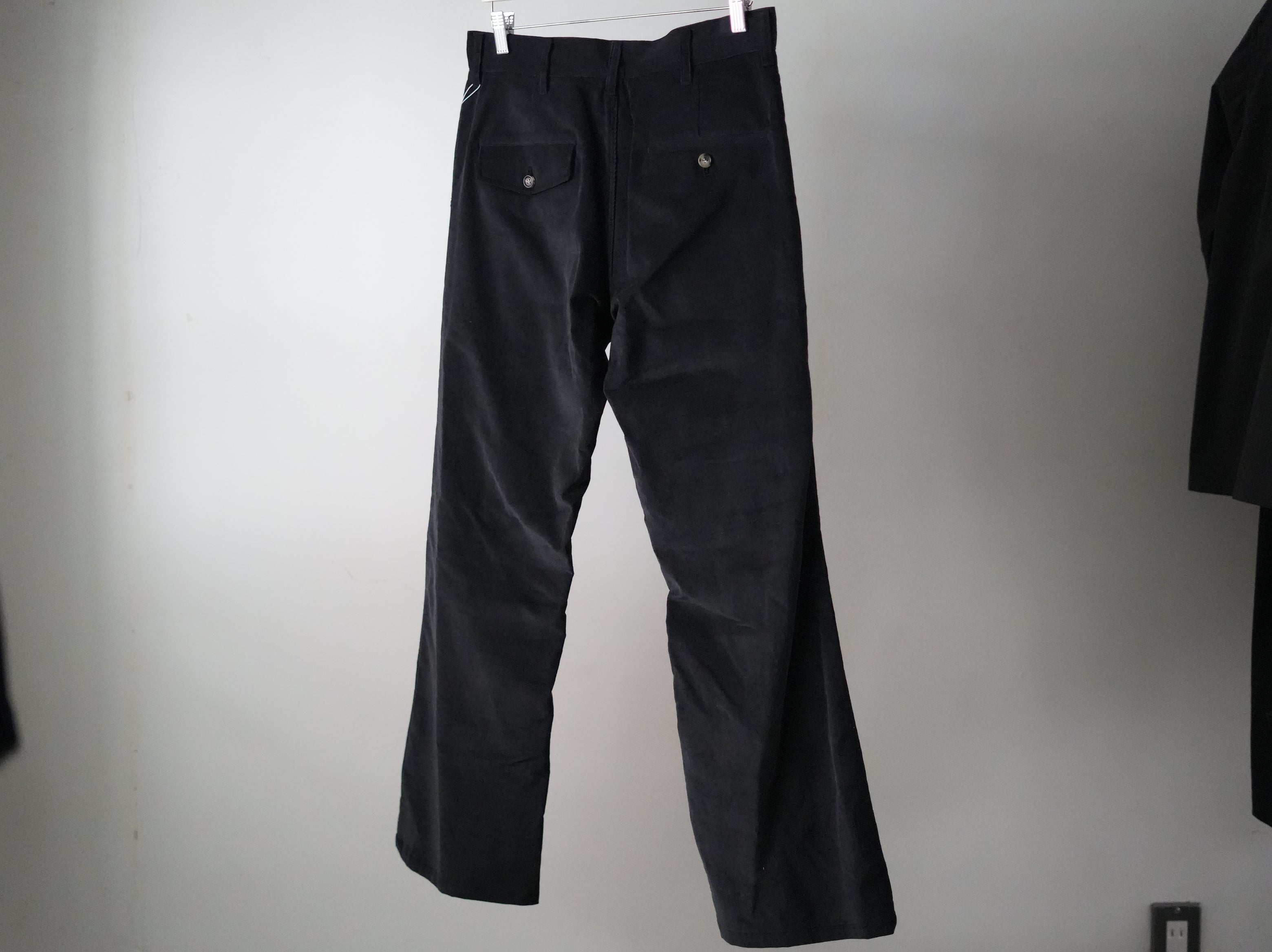 NOMA RHYTHM TEXTILE (ノーマ) / BOOTS CUT TROUSERS Black
