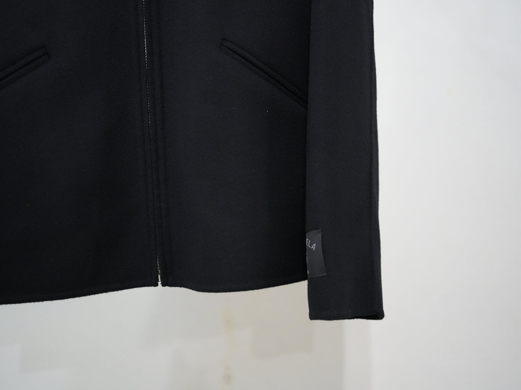 MM6 maison margiela ( エムエムシックス ) / Double Face Wool Zip Blouson Black