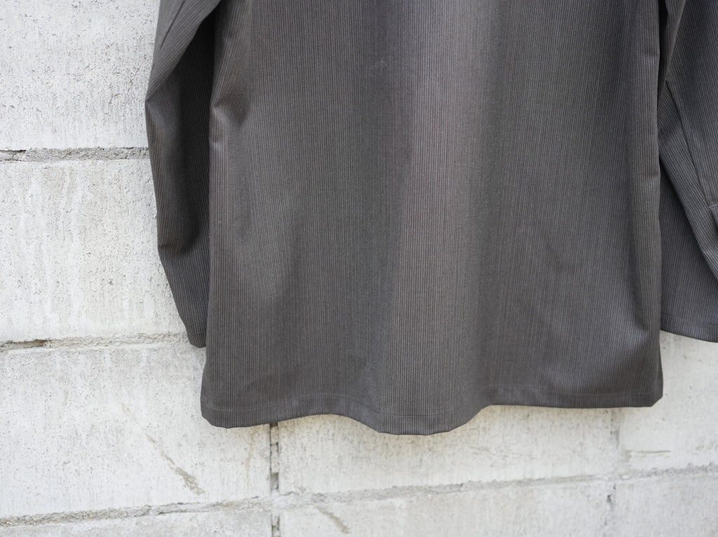 BISOWN ( ビソウン ) / BRITISH CLASSIC WOOL STITCH SHIRTS BROWN